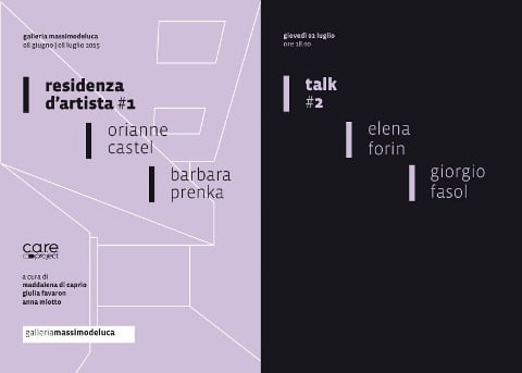 Residenza d’Artista #1 – Talk #2